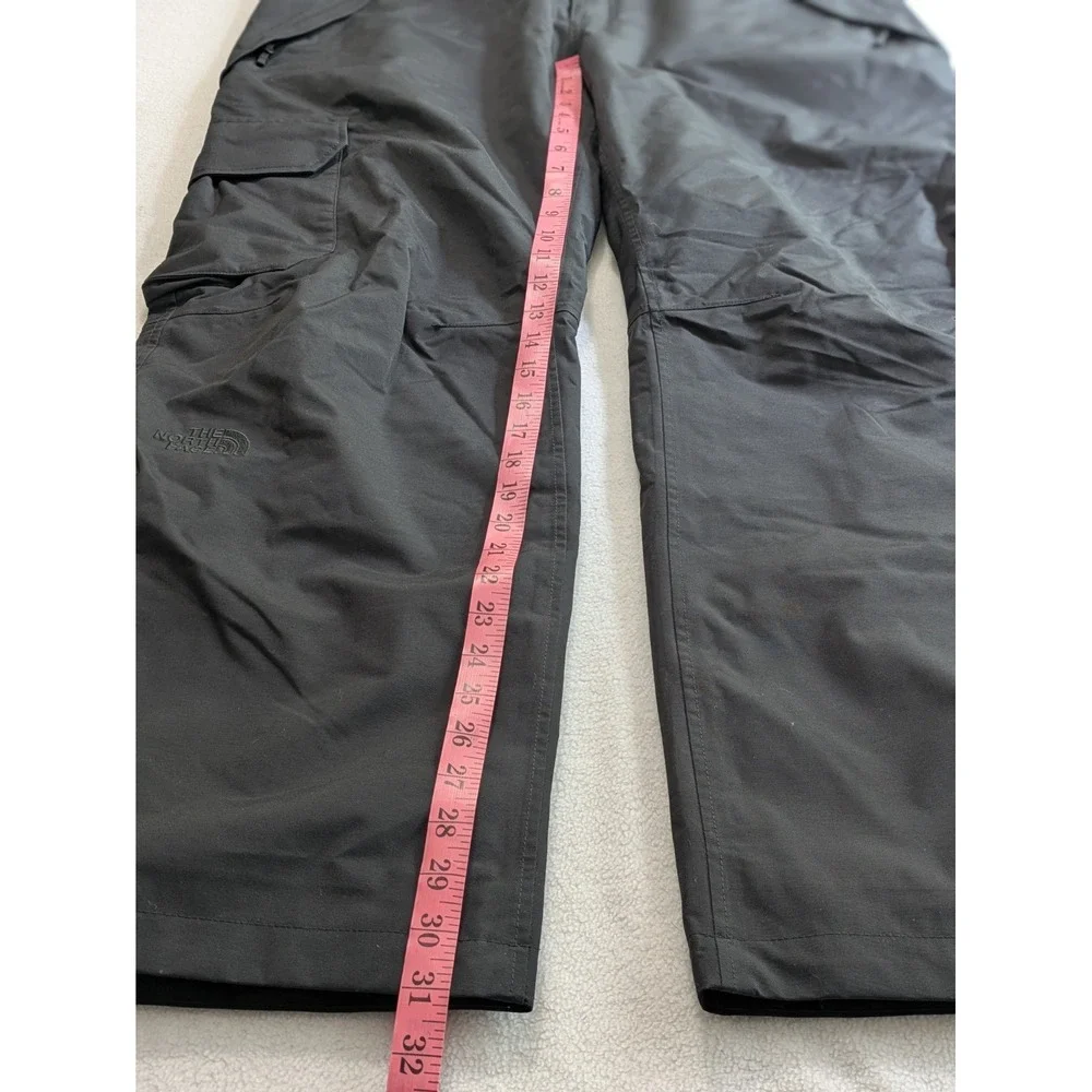 The North Face Men Large Black HyVent Ski Snowboard Pants Insulated Waterproof